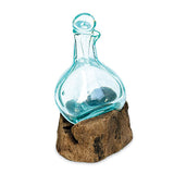 Root Molten Glass Baby Decanter/Oil & Vinegar Bottle
