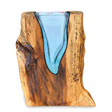 Rectangle Molten Lava Glass Vase 30cm