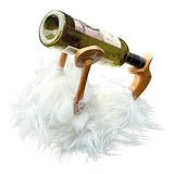 White Fluffy Drunken Daisy Duck