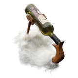 White Fluffy Drunken Daisy Duck