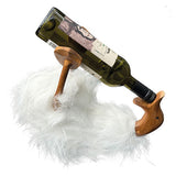 White Fluffy Drunken Daisy Duck