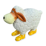 Sheep with Yellow Boots