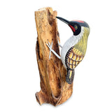 Green Woodpecker on Tree