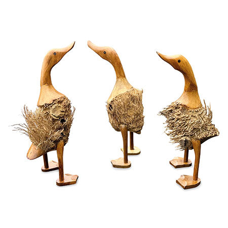 Fuzzy Ducks set of three - new style