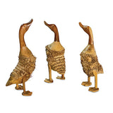 Fuzzy Ducks set of three - new style