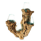 Root with Quadruple Glass Bowls Tall