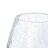 Crackle Glass Bowl 17cm