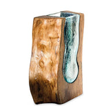 Molten Lava ‘S’ Shaped Glass Vase