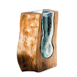 Molten Lava ‘S’ Shaped Glass Vase