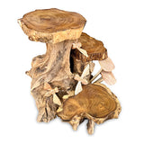 Triple Mini Shelves with Bees and Mushrooms 24cm