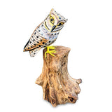 Painted Single Tawny Owl 26cm