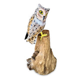 Painted Single Tawny Owl 26cm