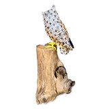 Painted Single Tawny Owl 26cm