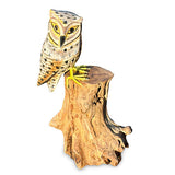 Painted Single Tawny Owl 26cm
