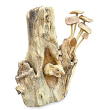Mouse Hiding in the Mushrooms 27cm