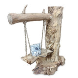 Baby Owl on a Swing 30cm
