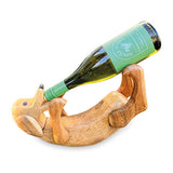 Duncan The Drunken Dog Bottle Holder Natural 35cm