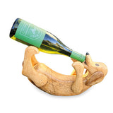 Duncan The Drunken Dog Bottle Holder Natural 35cm