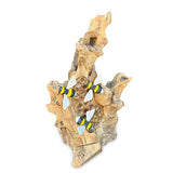 25cm Bumblebee Hotel Sculpture with 3 Bumblebees