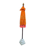 Sunset Bloom Bali Sun Parasol (orange and pink) 2m (with pole joint)
