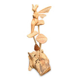 Tinkerbell Fairy on Mystical Mushrooms