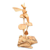 Tinkerbell Fairy on Mystical Mushrooms