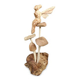 Tinkerbell Fairy on Mystical Mushrooms