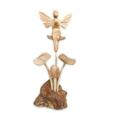 Tinkerbell Fairy on Mystical Mushrooms