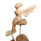 Tinkerbell Fairy on Mystical Mushrooms