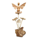 Tinkerbell Fairy on Mystical Mushrooms