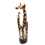 Double Giraffe Family 100cm