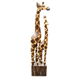 Double Giraffe Family 100cm