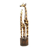 Double Giraffe Family 100cm