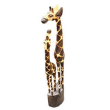 Double Giraffe Family 100cm