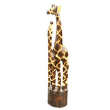 Double Giraffe Family 100cm