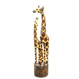Double Giraffe Family 100cm
