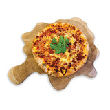 Rustic Solid Teak Chopping Board with handle 40x49cm (approx)