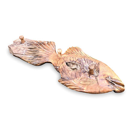 Teak Driftwood Fish Wall Coat Rack – Driftwood Living UK