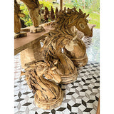 Knight Horse Head 80cm