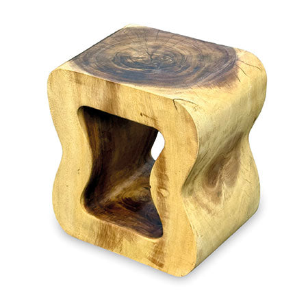 Wavy Lamp Table/Stool 45cm