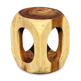 Olive Lamp Table/Stool