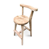 Sit Back & Relax Teak Bar Stool