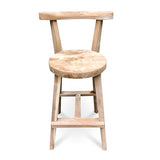 Sit Back & Relax Teak Bar Stool