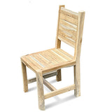 Solid Teak Rustic Chair