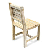 Solid Teak Rustic Chair