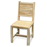 Solid Teak Rustic Chair