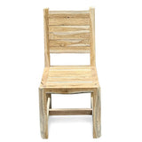 Solid Teak Rustic Chair