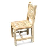 Solid Teak Rustic Chair