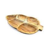Sharing Leaf Platter 5 Sections 42cm