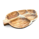 Sharing Leaf Platter 5 Sections 42cm